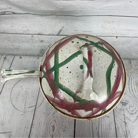 Whitefish Pottery Soup Tureen & Ladle Casserole Dish Bowl signed Gilfillan 1998 - Picture 3 of 16